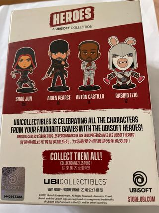 figura SHAO JUN de UBISOFT coleccion HEROES