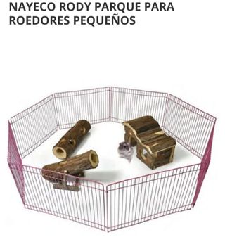 Jaula de hamster  y parque