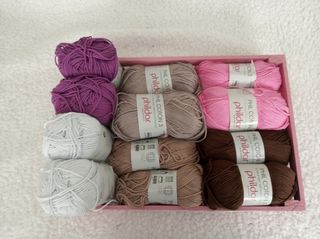 Ovillos phildar algodón 50 gramos