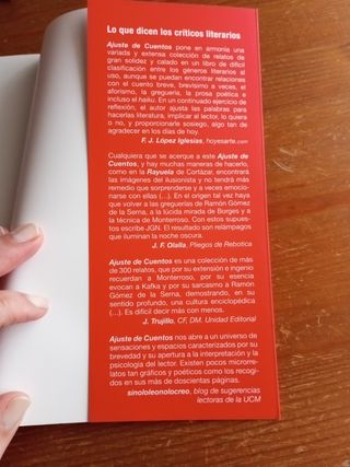 Libro 'Ajuste de cuentos'