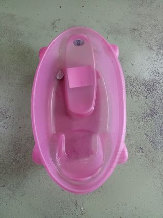 Bañera rosa