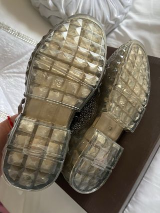 ZAPATILLAS SNEAKERS DIAMONDS STRASS NEGRA 37