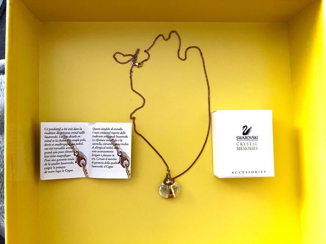 cocinella collana Swaroski