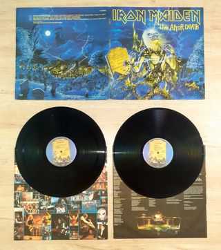 Varios vinilos y VHS IRON MAIDEN Killers / Live