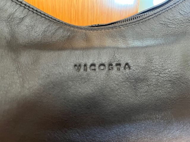 Bolso de hombro en piel de Vicosta