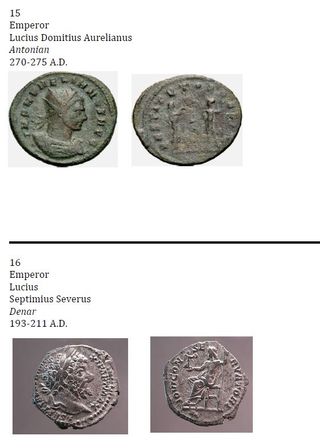 Varie Monete Romane Impero Romano /Repubblica Roma