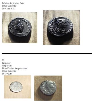 Varie Monete Romane Impero Romano /Repubblica Roma