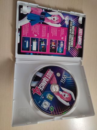 Juego wii Just dance 4