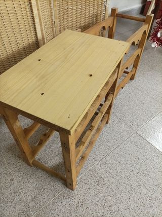 Botellero de madera