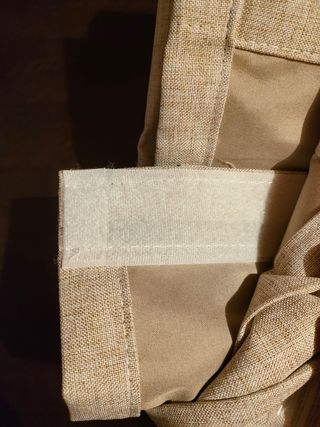 CORTINAS VELCRO POLIESTER TRIPLE TEJIDO