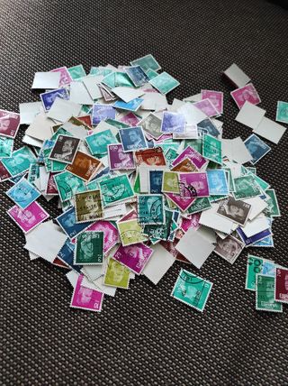 Sellos Rey de España en pesetas