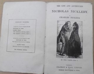 libro en ingles Nicholas Nickleby Charle Dickens