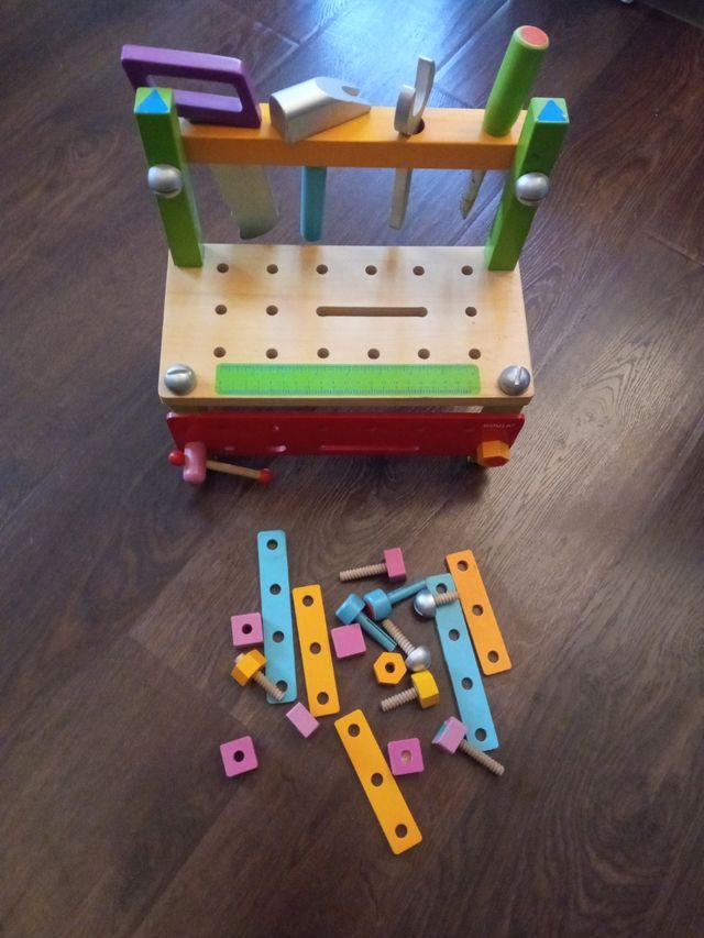 Juego de construcción madera