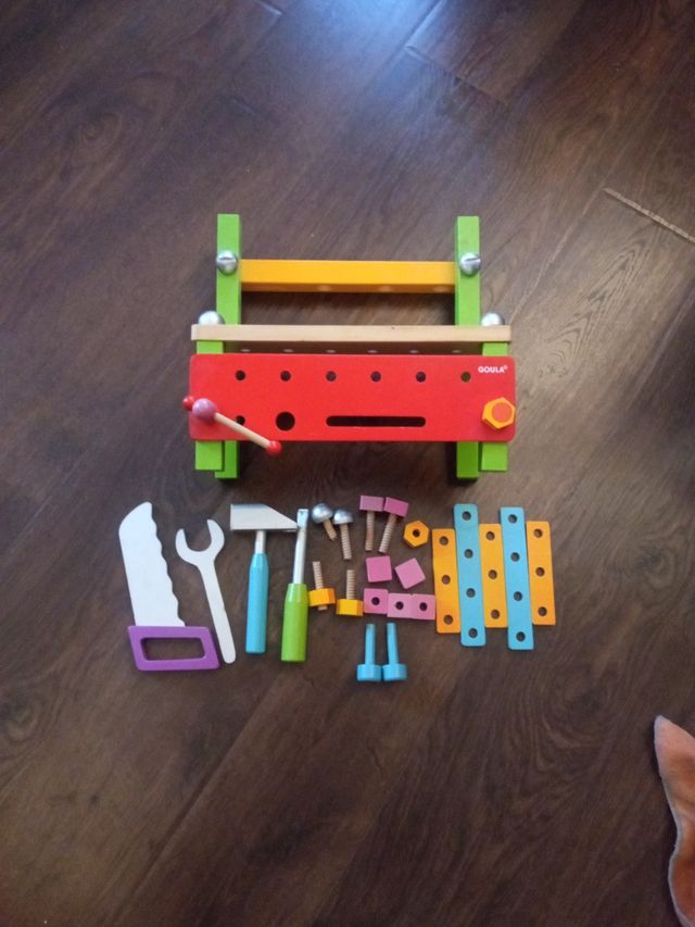 Juego de construcción madera