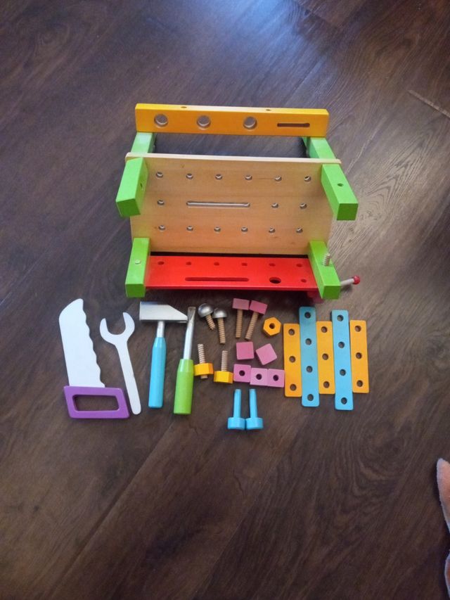 Juego de construcción madera