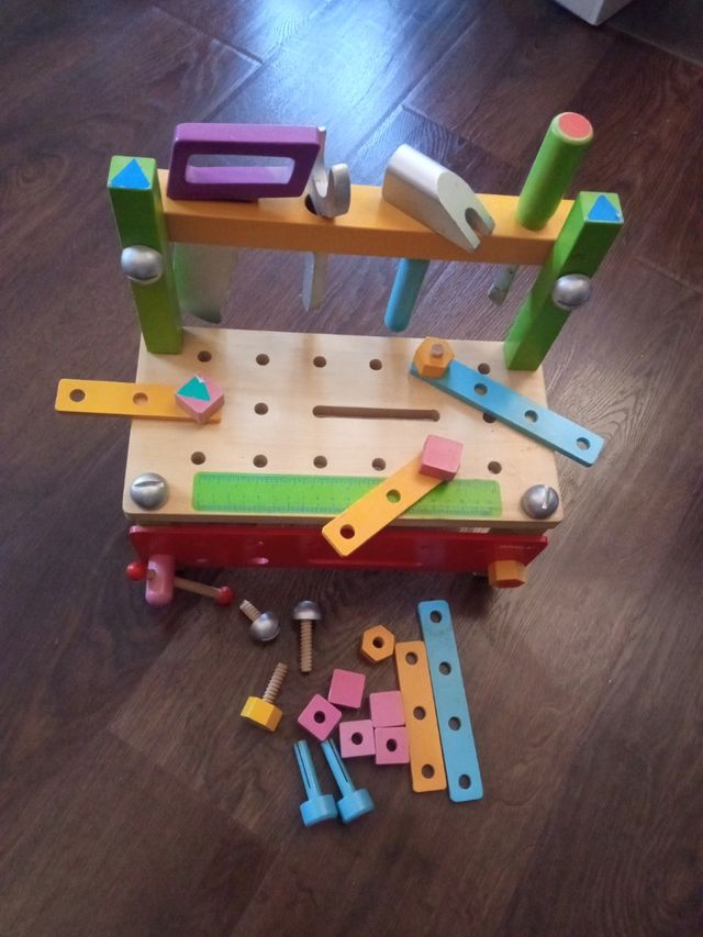 Juego de construcción madera