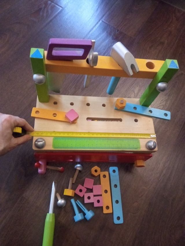 Juego de construcción madera