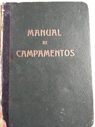 ANTIGUO MANUAL CAMPAMENTOS FRENTE JUVENTUDES 1948