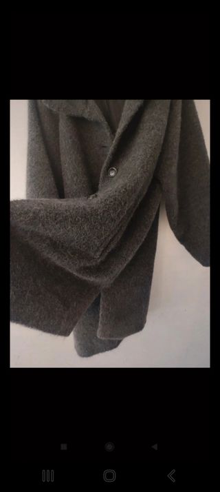 Abrigo oversize lana alpaca Max mara