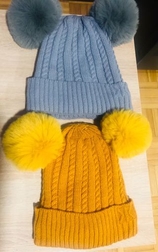lote de gorros nuevos
