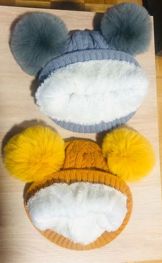 lote de gorros nuevos