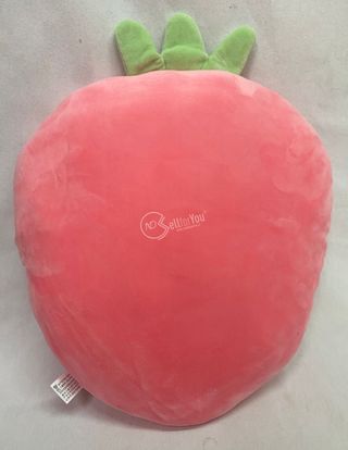 Pupazzo cuscino fragola rosa squishy