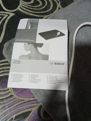 Manta eléctrica a estrenar!!Bosch