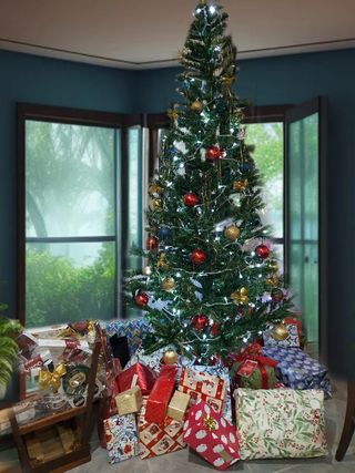 Árbol de Navidad artificial