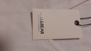 Camiseta blanca m/c Pull&Bear