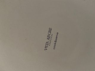 bandeja de horno de vista alegre portugal