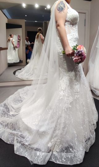 Vestido de novia sin usar