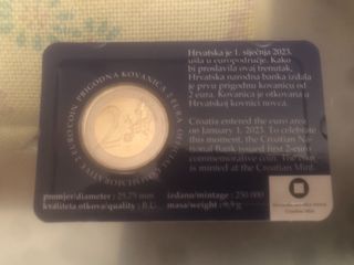 Croacia 2€ conmemorativa