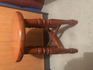 Taburete de madera
