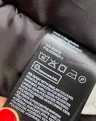 Parka de invierno H&M talla 14 o S/M adultos