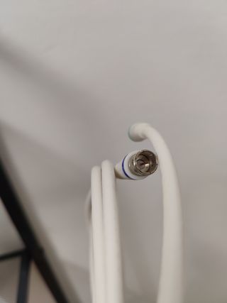 Cable coaxial antena