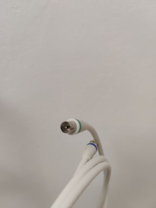 Cable coaxial antena