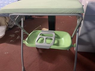 Bañera  CAM con cambiador  y manguera de desague