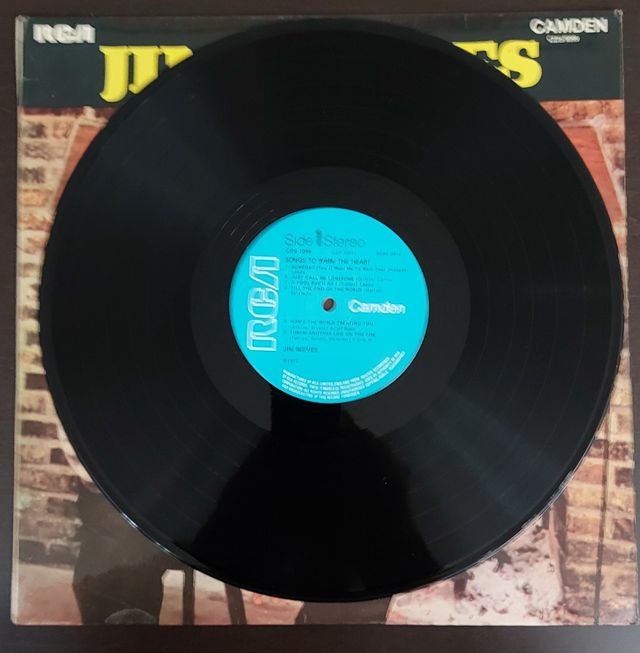 Vinilo Jim Reeves-Song to warm the heart