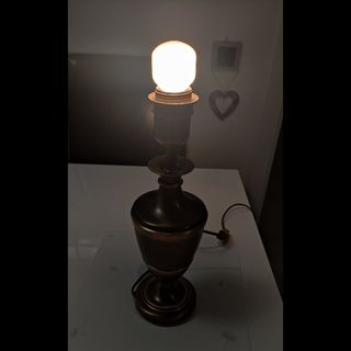 Pie lampara de mesa