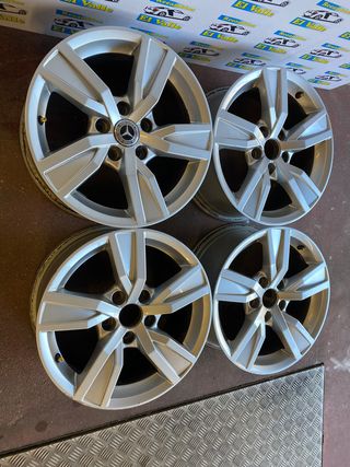 JUEGO DE 4 LLANTAS VALIDAS PARA MERCEDES EN 16”