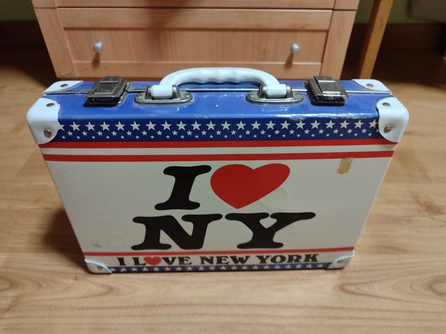 Maletín vintage I LOVE NEW YORK
