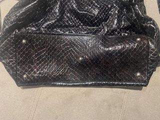 Bolso negro de piel Roberto Verino