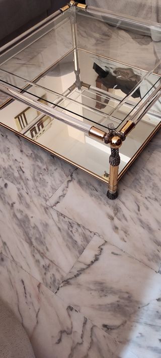 Mesa Baja Salón Cristal alta calidad