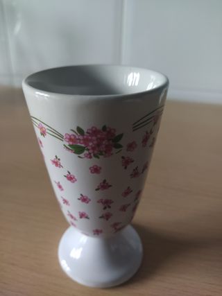 Juego 4 copas cerámica vintage