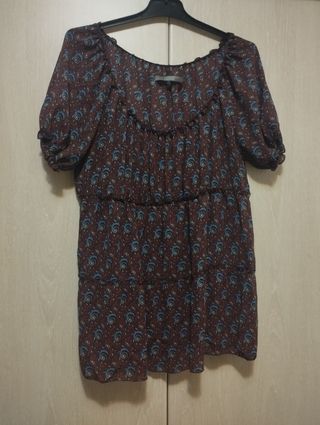 Blusa estampada Zara