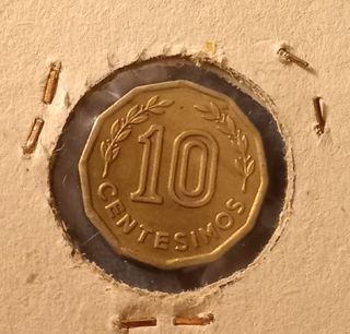 10 céntimos Uruguay 1976