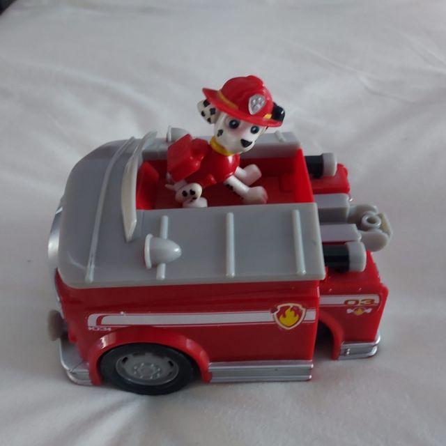 Coche bomberos patrulla canina