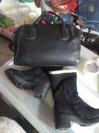 Botines peludos