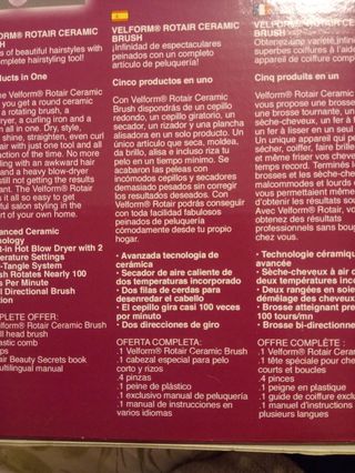 Cepillo eléctrico de cerámica