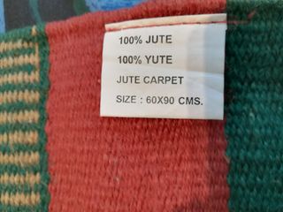 Alfombra Yute 60 x 90 cms